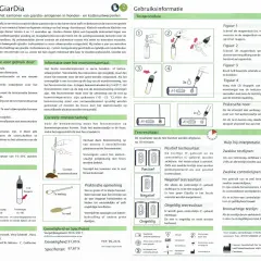 Testkit för att upptäcka giardia lamblia i avföring. Visar hur man samlar prov, utför testet och tolkar resultaten.