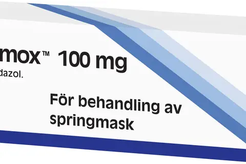 Vermox 100 mg, 6 tabletter. För behandling av springmask.