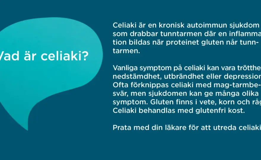 Celiaki och symtom hos vuxna och barn - när bör du söka vård?