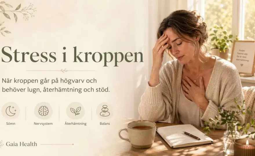 Stress och värk i kroppen - så hänger sömn och återhämtning ihop